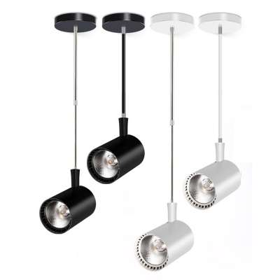 Modern Flexible Ceiling Surface Mount Custom Hanging or Linear Suspended LED Track Light Pendant for Dinning Room Living Room Ki