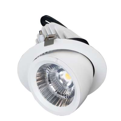 30W COB Dimmable LED Focus Lights Spot Lights for Showroom Gallery Museum